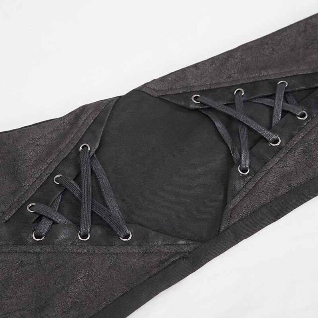 Slim Fit Gothic-Stretchhose Dementor XXL