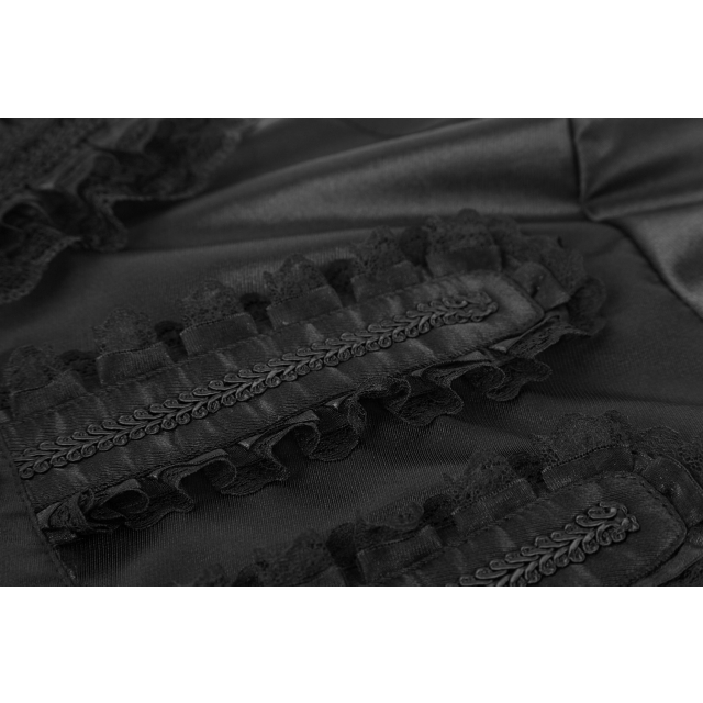 Gothic ruffles shirt Comte Noir - size: L