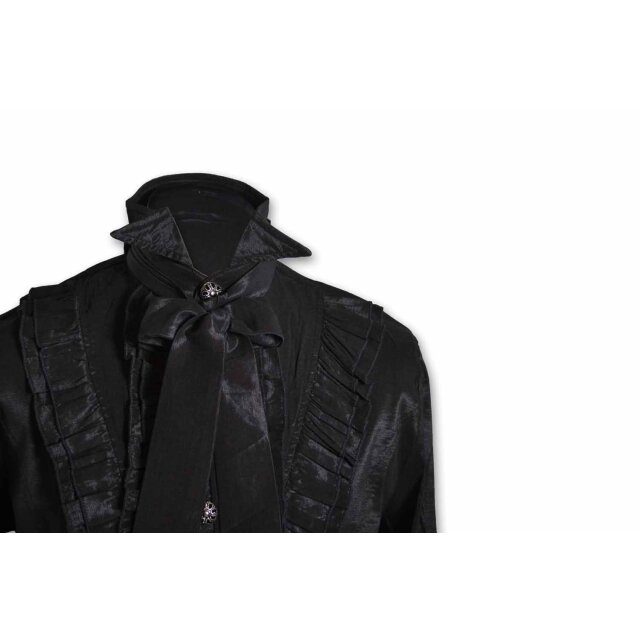 Gothic ruched shirt Moonlight