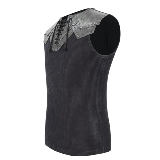 Endzeit LARP-Tank Top Fearless in schwarz oder schlamm schwarz L-XL
