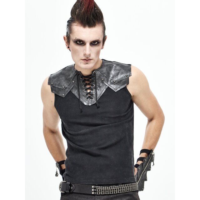 Endzeit LARP-Tank Top Fearless in schwarz oder schlamm schwarz L-XL