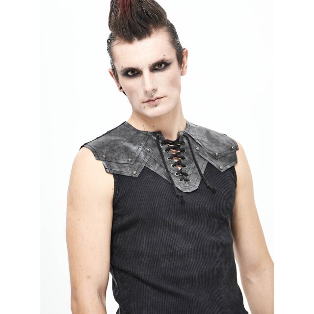 Endzeit LARP-Tank Top Fearless in schwarz oder schlamm schwarz L-XL