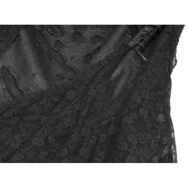 Langes Fetzenkleid Gothic Spine mit Zipfeln und Wirbelsäule 3XL-4XL