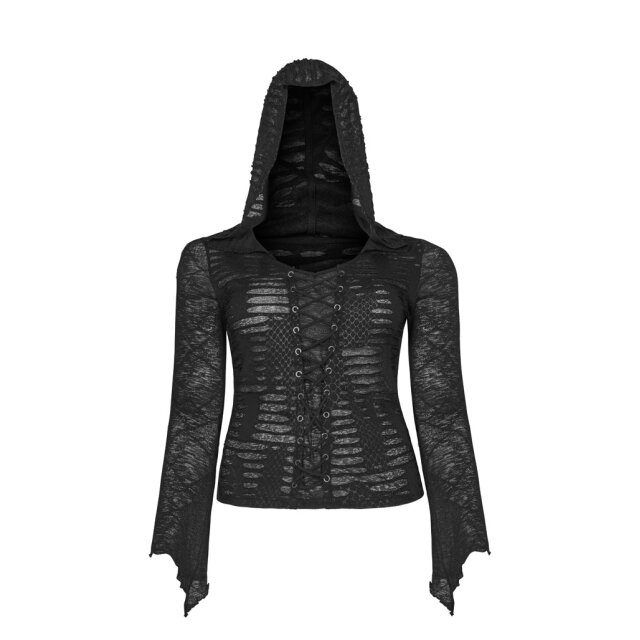 PUNK RAVE rag shirt Fate with hood