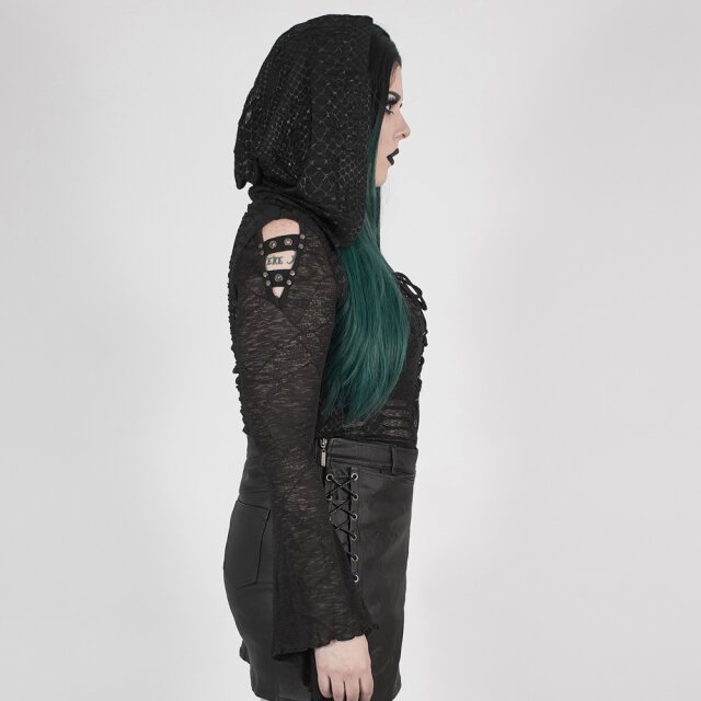 PUNK RAVE rag shirt Fate with hood