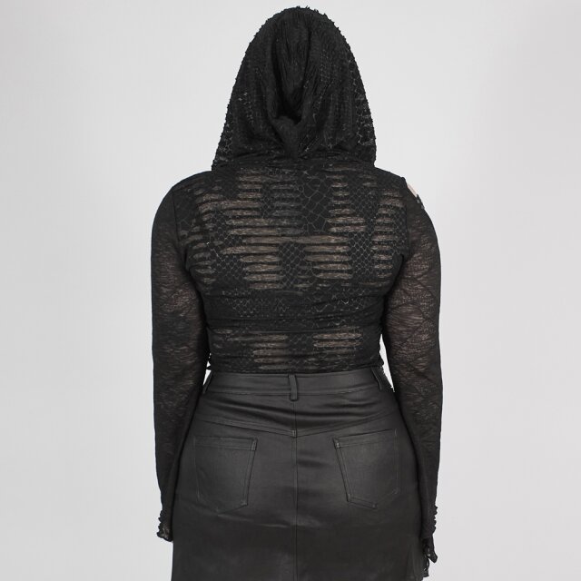 PUNK RAVE rag shirt Fate with hood