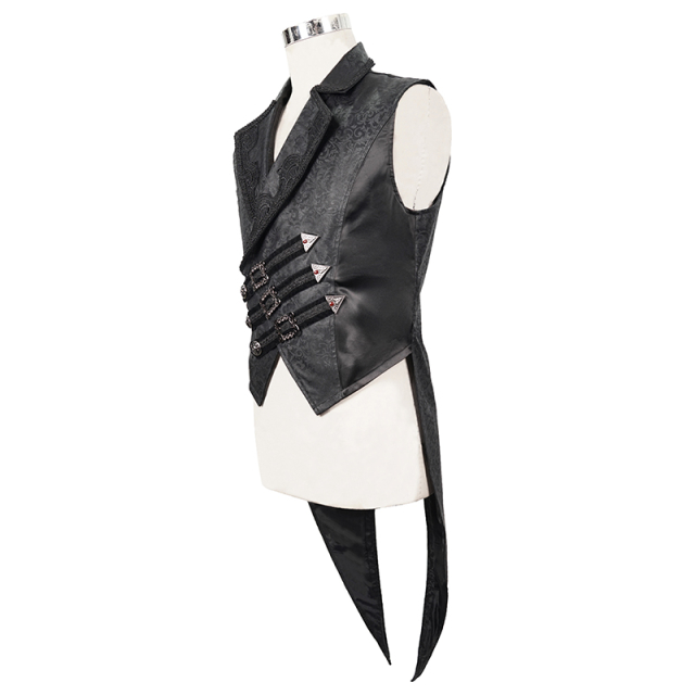Waistcoat Dance Macabre with Tails Gents