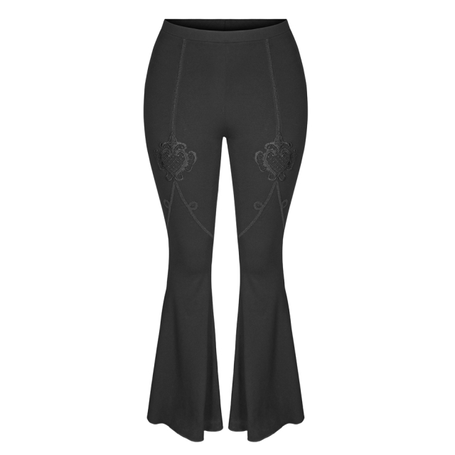 PUNK RAVE Bell-bottoms Moondance with lace and trim
