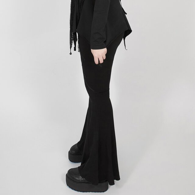 PUNK RAVE Bell-bottoms Moondance with lace and trim