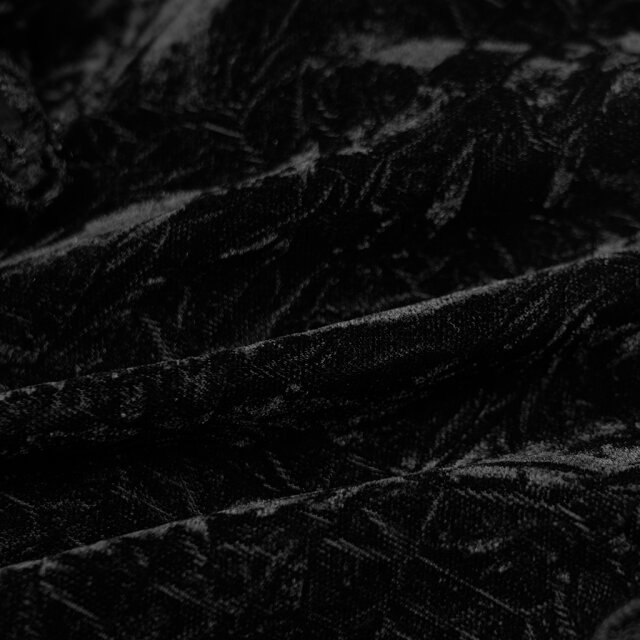 PUNK RAVE Velvet Ruffle Blouse Beautiful Nightmare
