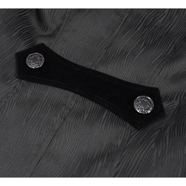 Ladies Black Frock Coat Constanze
