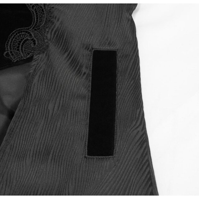 Ladies Black Frock Coat Constanze