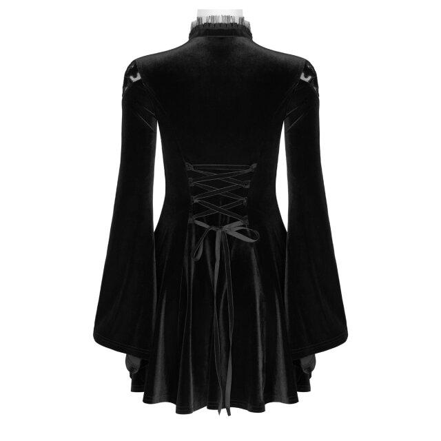 PUNK RAVE Samt-Minikleid Banshee M-L