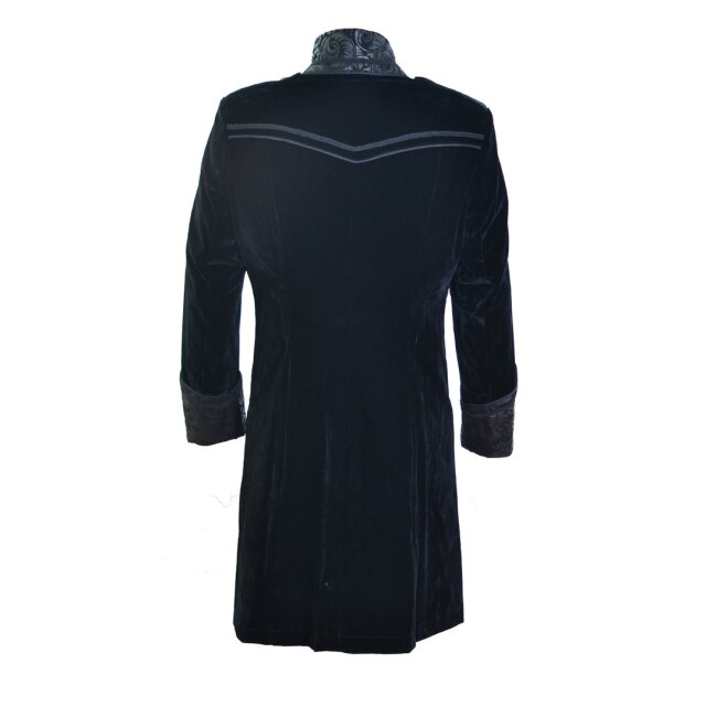 Viktorianischer Uniform-Samt-Gehrock Parzival 4XL