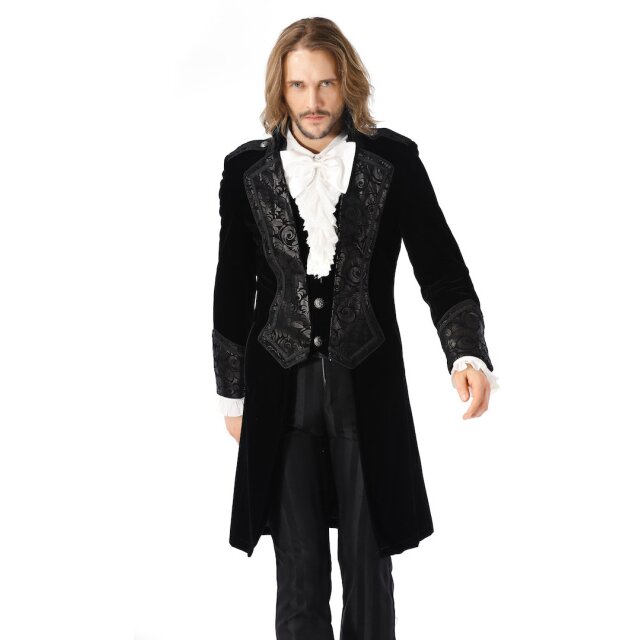Viktorianischer Uniform-Samt-Gehrock Parzival 5XL