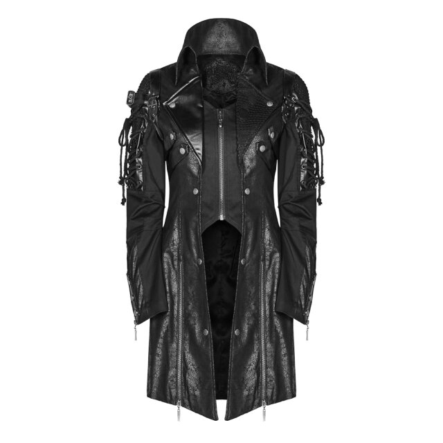 PUNK RAVE Gothic-Gehrock Witch Hunter in schwarz L