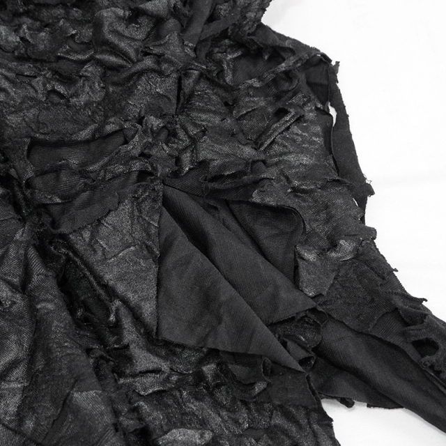 Tattered Skirt Creepy Nightshade with Fringes