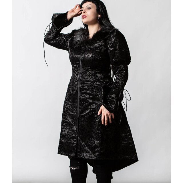 KILLSTAR Evarose Brokat-Mantel M