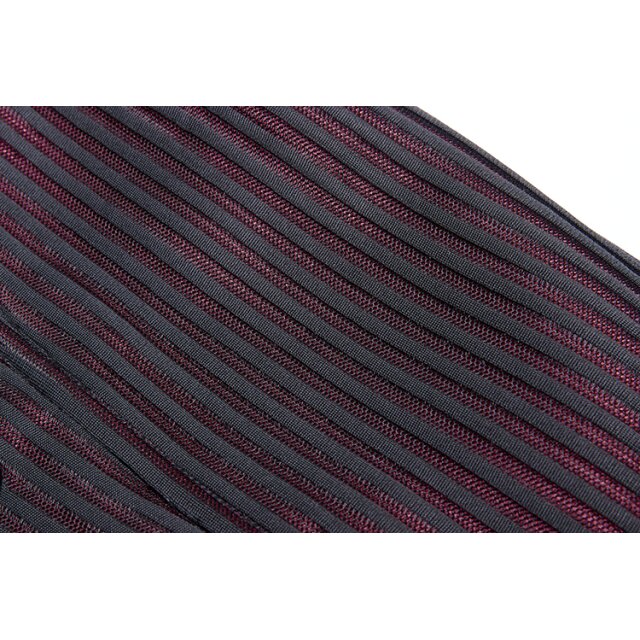 PUNK RAVE red and black striped waistcoat Devils Heartbeat