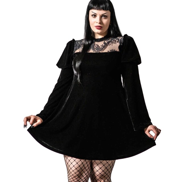 KILLSTAR Crimson Kiss Dress black