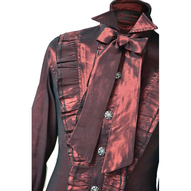 Red ruffles shirt Morningstar - size: L