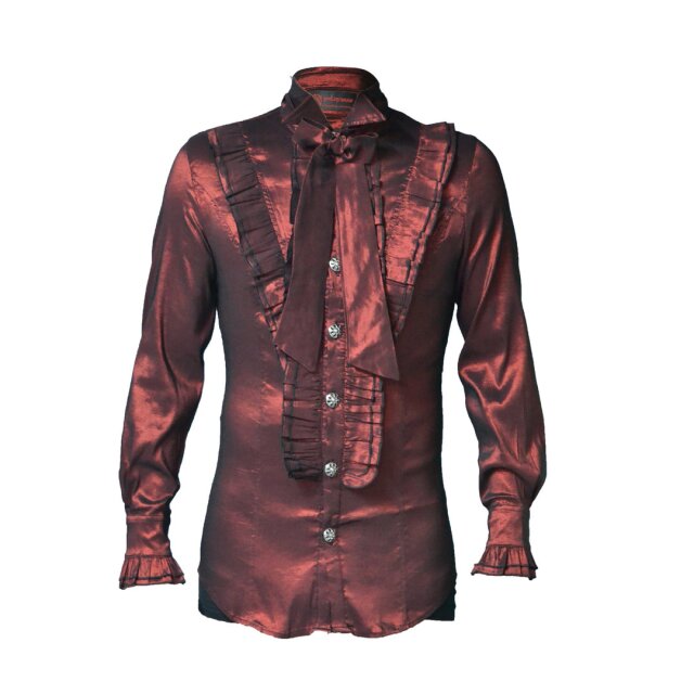 Red ruffles shirt Morningstar - size: L