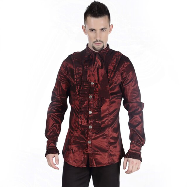 Red ruffles shirt Morningstar - size: 3XL