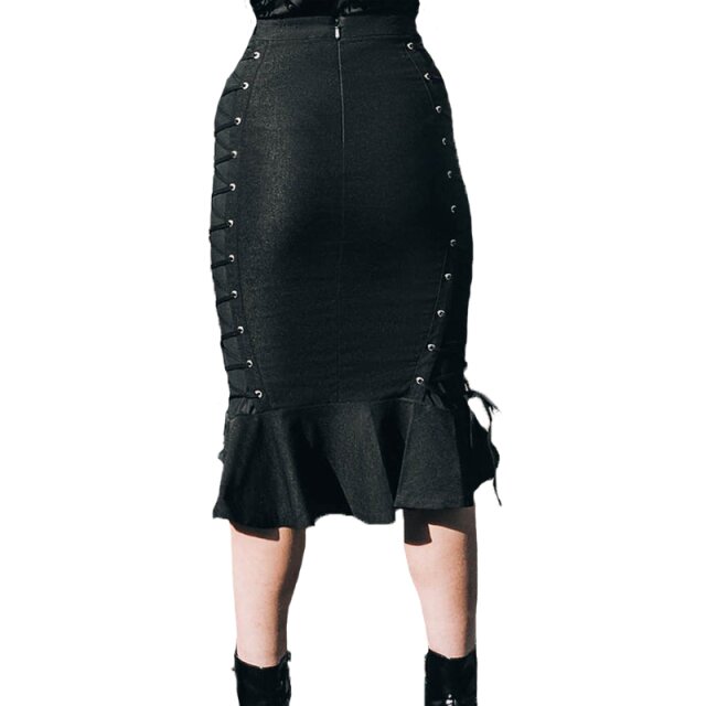 KILLSTAR Beelzebabe Midi Skirt