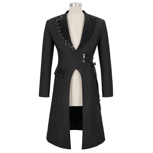 Devil Fashion Gothic-Kurzmantel Satyr S