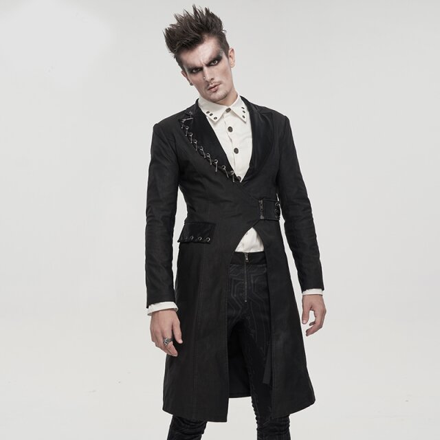 Devil Fashion Gothic-Kurzmantel Satyr S