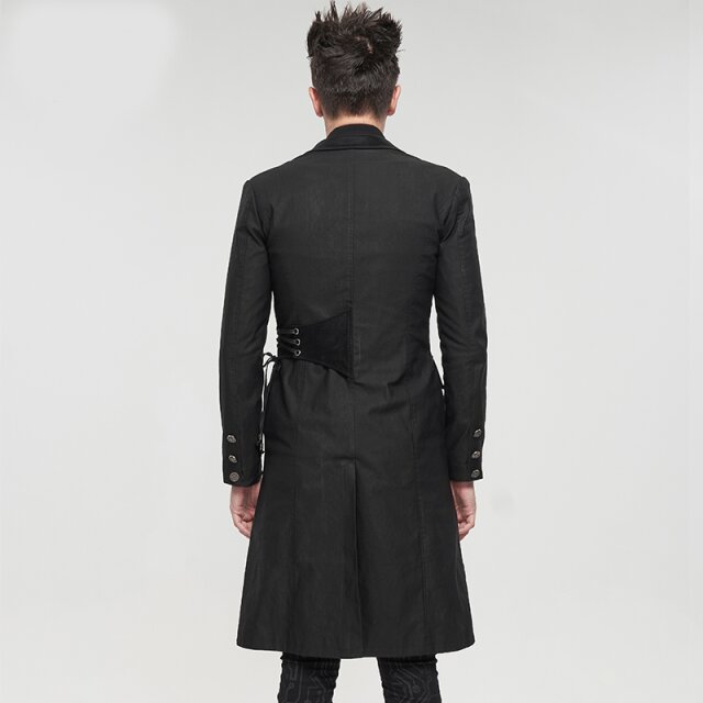 Devil Fashion Gothic-Kurzmantel Satyr S