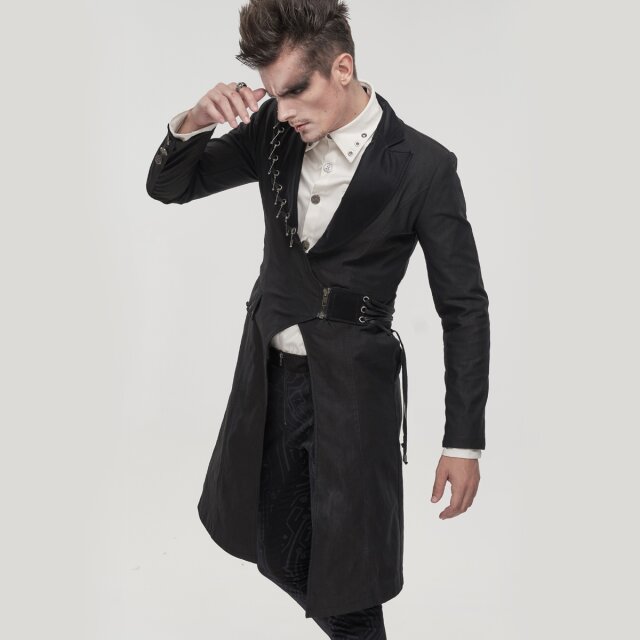 Devil Fashion Gothic-Kurzmantel Satyr XL