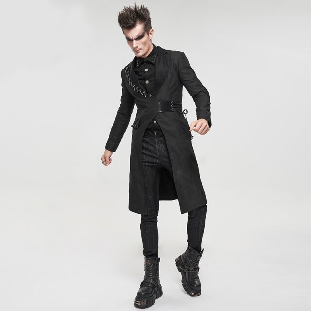 Devil Fashion Gothic-Kurzmantel Satyr XL