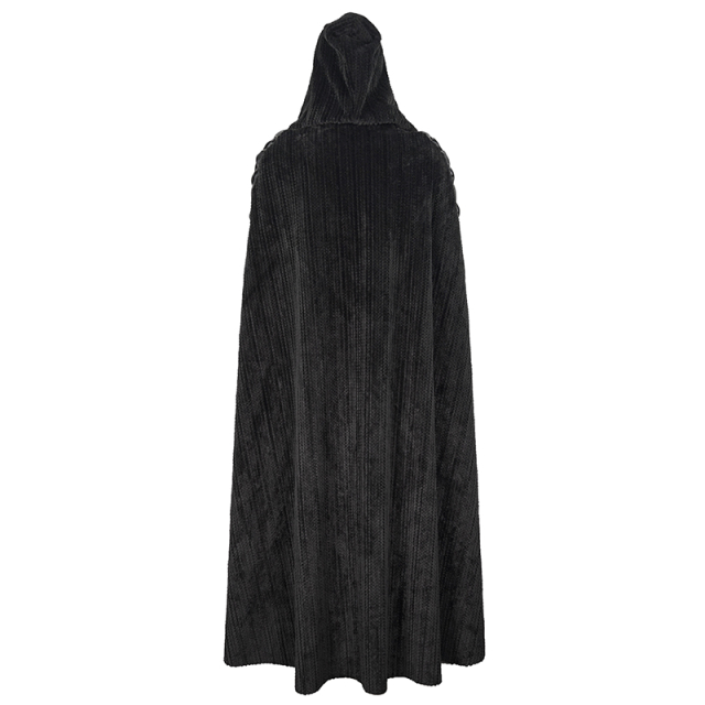 Long Gothic Cape Totentanz with Hood