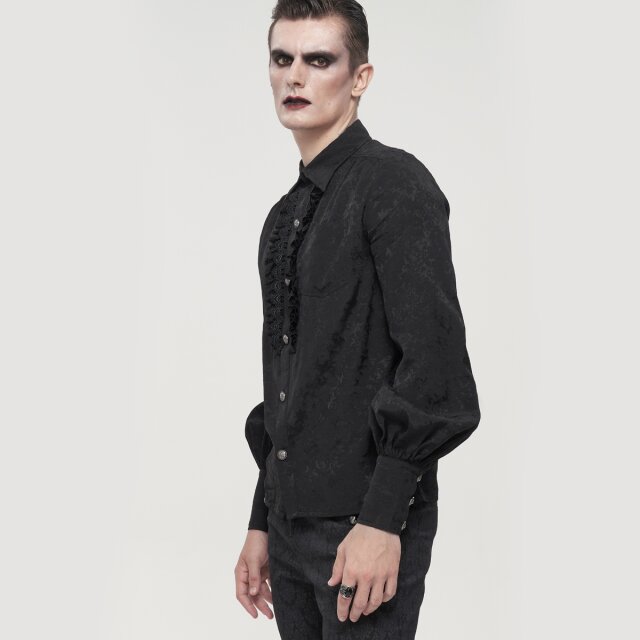 Victorian-Goth Herren-Hemd Dominus S