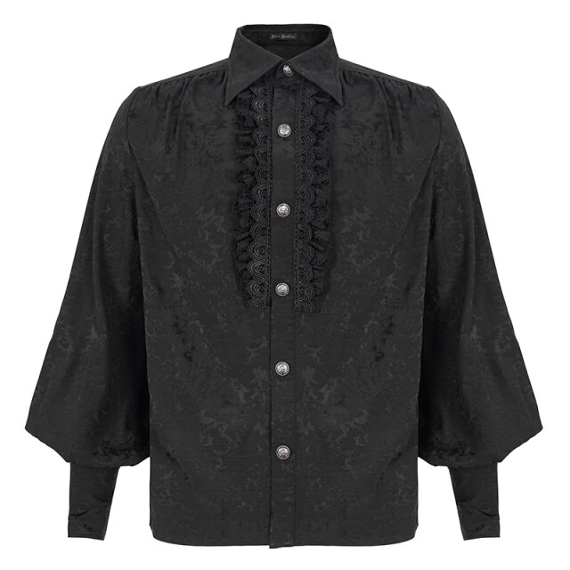 Victorian-Goth Herren-Hemd Dominus L