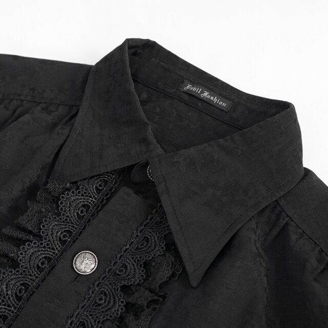 Victorian Goth Mens Shirt Dominus