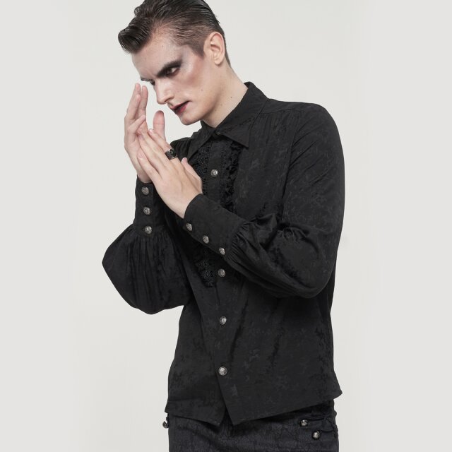 Victorian Goth Mens Shirt Dominus