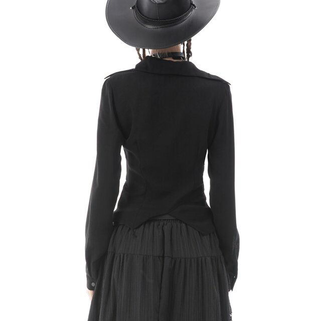 Dark In Love Zipfelbluse Samhain M