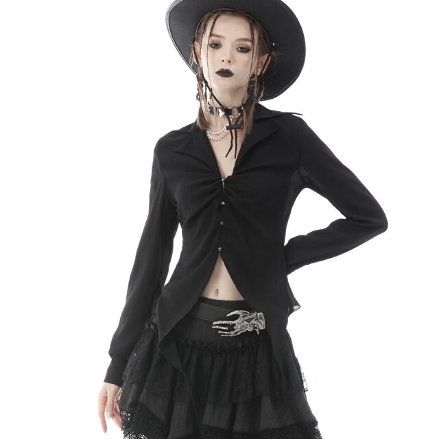 Dark In Love Zipfelbluse Samhain M