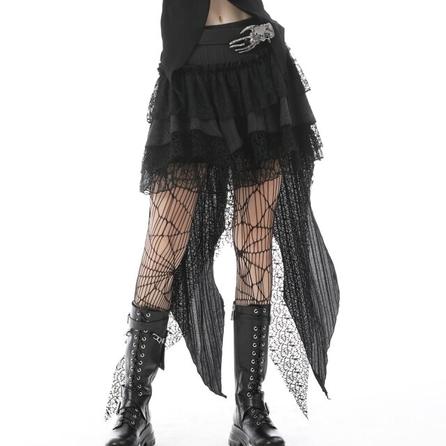 Flounce Mini Skirt Trouble Babe with Swallowtail
