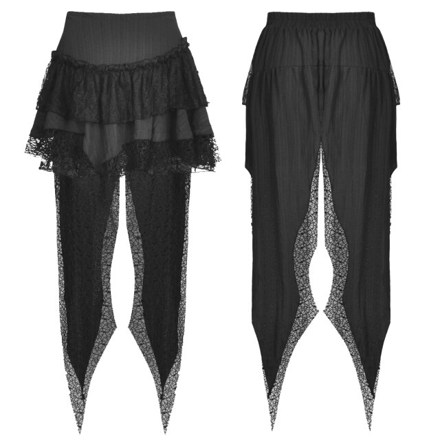 Flounce Mini Skirt Trouble Babe with Swallowtail