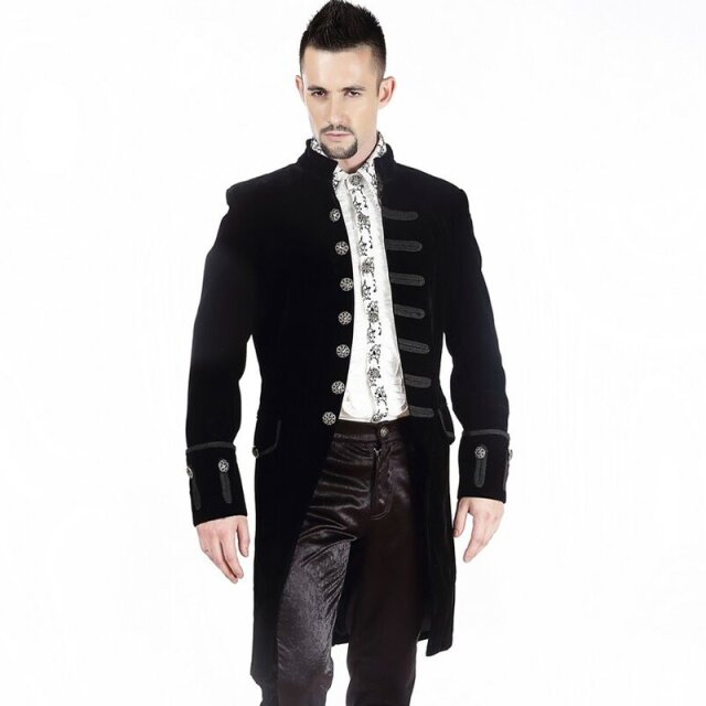 Gothic frock coat Freibeuter Brocade or Velvet velvet