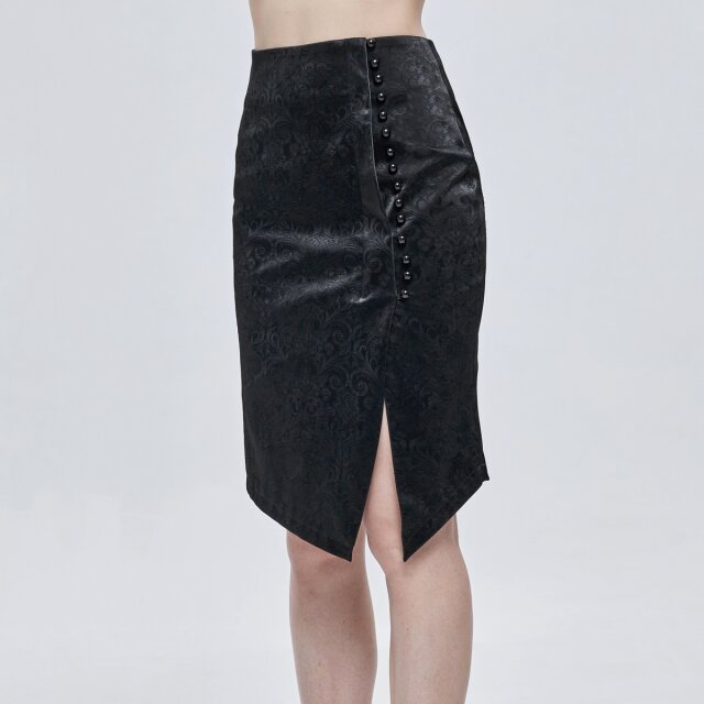 Pandora Faux Leather Pencil Skirt