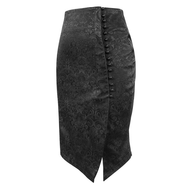Pandora Faux Leather Pencil Skirt