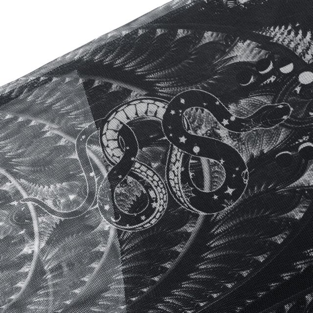 PUNK RAVE Gothic Leggings Irezumi with Print