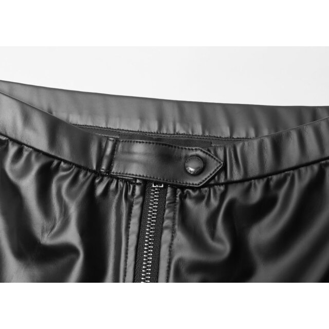 PUNK RAVE Hose Euphoria in Leder-Optik mit Riemen 4XL