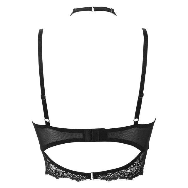 KILLSTAR Mercy lace bra in black or red blood