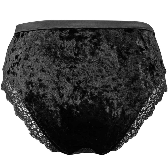 KILLSTAR Mercy Lace Panty in schwarz oder rot schwarz L