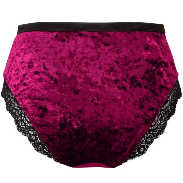 KILLSTAR Mercy Lace Panty in black or red blood